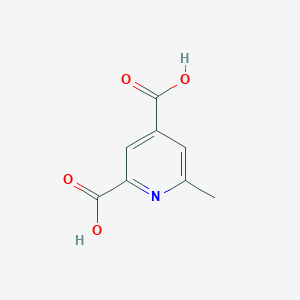 B3328630 6-Methylpyridine-2,4-dicarboxylic acid CAS No. 499-50-3
