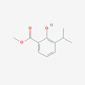 molecular formula C11H14O3 B3328821 Methyl 2-hydroxy-3-isopropylbenzoate CAS No. 52159-64-5