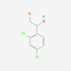 molecular formula C8H7BrCl2O B3328896 2-Bromo-1-(2,4-dichlorophenyl)ethanol CAS No. 53066-15-2