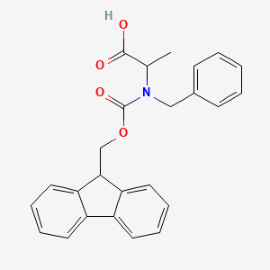 N-(((9H-Fluoren-9-yl)methoxy)carbonyl)-N-benzylalanine