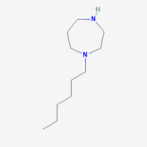 1-Hexyl-1,4-diazepane