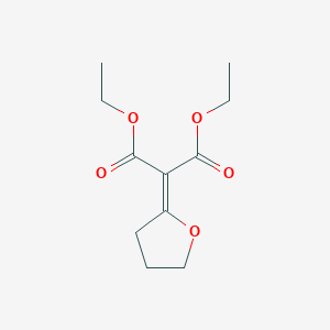 1,3-Diethyl 2-(oxolan-2-ylidene)propanedioate