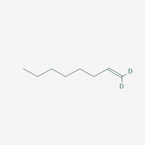 molecular formula C8H16 B3329025 1-Octene-1,1-D2 CAS No. 54439-94-0