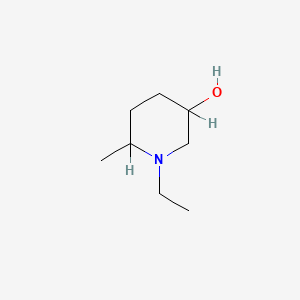 1-Ethyl-6-methyl-3-piperidinol