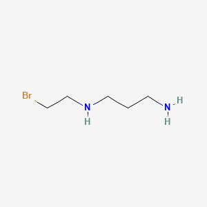 molecular formula C5H13BrN2 B3329083 2-(3-Aminopropylamino)ethyl bromide CAS No. 55159-49-4