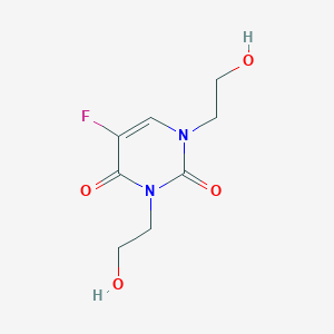 B3329088 5-Fluoro-1,3-bis(2-hydroxyethyl)-uracil CAS No. 55185-82-5