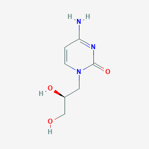 molecular formula C7H11N3O3 B3329158 Fpc5GG9hdk CAS No. 55559-70-1