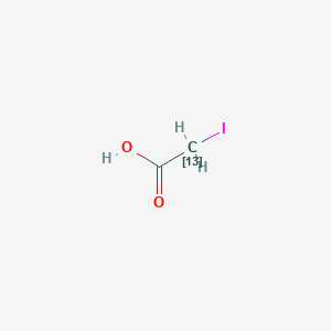 molecular formula C2H3IO2 B3329189 Iodo(2-~13~C)acetic acid CAS No. 55757-50-1