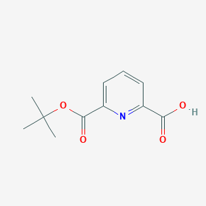 B3329306 6-(tert-Butoxycarbonyl)picolinic acid CAS No. 575433-76-0