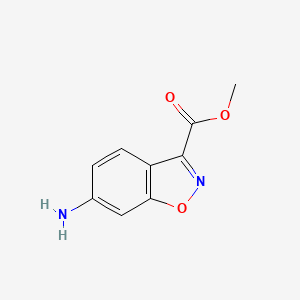 Methyl 6-aminobenzo[d]isoxazole-3-carboxylate
