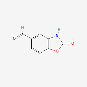 molecular formula C8H5NO3 B3329344 2-Oxo-2,3-dihydrobenzo[d]oxazole-5-carbaldehyde CAS No. 581102-27-4