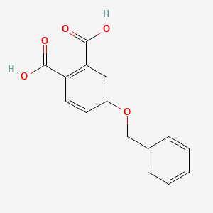 molecular formula C15H12O5 B3329354 4-(Benzyloxy)phthalic acid CAS No. 5840-66-4