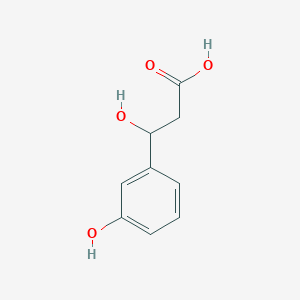 B033295 3-(3-Hydroxyphenyl)-3-hydroxypropanoic acid CAS No. 3247-75-4