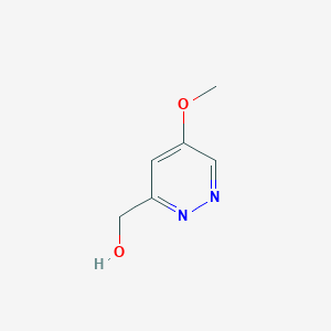 molecular formula C6H8N2O2 B3329726 (5-Methoxypyridazin-3-yl)methanol CAS No. 627525-69-3