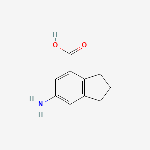 6-amino-2,3-dihydro-1H-indene-4-carboxylic acid