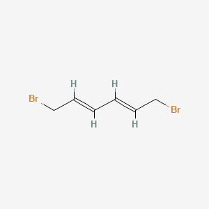 molecular formula C6H8Br2 B3329818 (E,E)-1,6-Dibromo-2,4-hexadiene CAS No. 63621-95-4