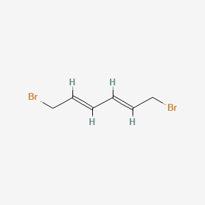 B3329818 (E,E)-1,6-Dibromo-2,4-hexadiene CAS No. 63621-95-4