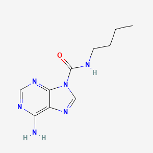6-Amino-N-butyl-9H-purine-9-carboxamide