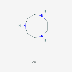 molecular formula C6H15N3Zn B3329909 1H-1,4,7-Triazonine zinc complex CAS No. 64560-65-2