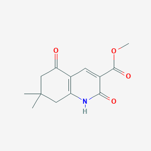 Methyl 7,7-dimethyl-2,5-dioxo-1,2,5,6,7,8-hexahydroquinoline-3-carboxylate