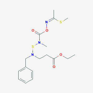 molecular formula C17H25N3O4S2 B033300 Alanycarb CAS No. 83130-01-2