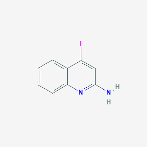 4-Iodoquinolin-2-amine