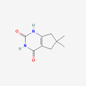 6,6-Dimethyl-6,7-dihydro-1H-cyclopenta[d]pyrimidine-2,4(3H,5H)-dione