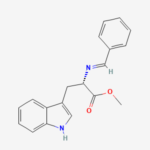 L-Tryptophan methyl ester, benzaldimine