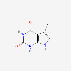 5-methyl-1H-pyrrolo[2,3-d]pyrimidine-2,4(3H,7H)-dione