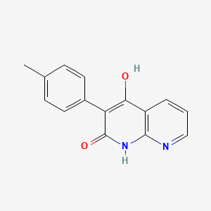 4-Hydroxy-3-(4-methylphenyl)-1,8-naphthyridin-2(1H)-one
