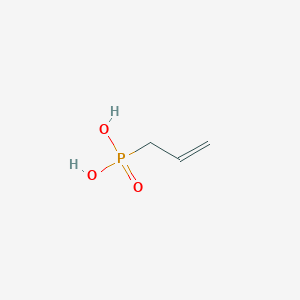 molecular formula C3H7O3P B3330306 ALLYLPHOSPHONIC ACID CAS No. 6833-67-6