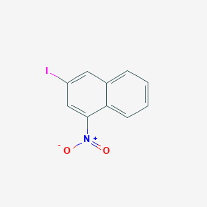 molecular formula C10H6INO2 B3330352 3-Iodo-1-nitronaphthalene CAS No. 690226-82-5
