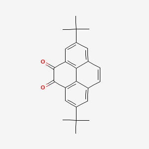 molecular formula C24H24O2 B3330452 2,7-Di-tert-butyl-4,5-pyrenedione CAS No. 704860-92-4