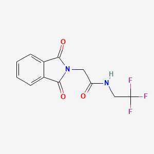 2-(1,3-Dioxoisoindolin-2-yl)-N-(2,2,2-trifluoroethyl)acetamide