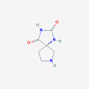 (S)-1,3,7-Triazaspiro[4.4]nonane-2,4-dione