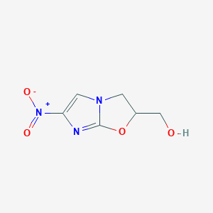 (6-Nitro-2,3-dihydro-imidazo[2,1-b]oxazol-2-yl)-methanol