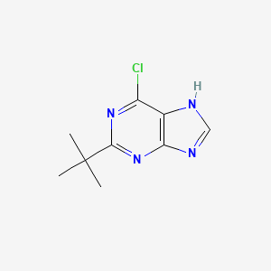2-Tert-butyl-6-chloro-9H-purine