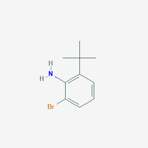molecular formula C10H14BrN B3330732 2-Bromo-6-tert-butylaniline CAS No. 73621-41-7