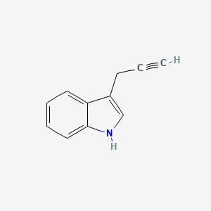 molecular formula C11H9N B3330764 3-(Prop-2-YN-1-YL)-1H-indole CAS No. 7394-63-0