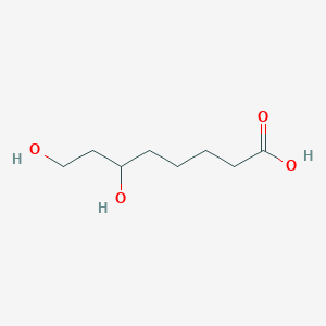 molecular formula C8H16O4 B3330829 6,8-Dihydroxyoctanoic acid CAS No. 74903-53-0