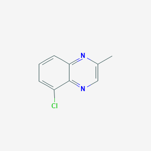 molecular formula C9H7ClN2 B3330990 5-Chloro-2-methylquinoxaline CAS No. 76982-24-6