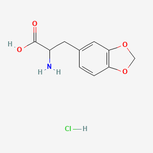 2-Amino-3-(benzo[d][1,3]dioxol-5-yl)propanoic acid hydrochloride