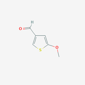molecular formula C6H6O2S B3331124 5-Methoxythiophene-3-carbaldehyde CAS No. 78395-10-5