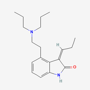 molecular formula C19H28N2O B3331125 Propylidene ropinirole CAS No. 784110-47-0
