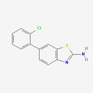 B3331198 6-(2-Chlorophenyl)benzo[d]thiazol-2-amine CAS No. 791595-81-8