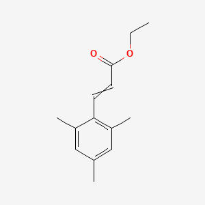 molecular formula C14H18O2 B3331497 Ethyl 3-(2,4,6-trimethylphenyl)prop-2-enoate CAS No. 84001-90-1