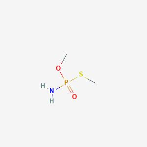 molecular formula C2H8NO2PS B033315 甲胺磷 CAS No. 10265-92-6