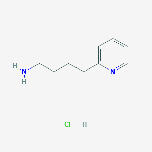 B3331518 4-Pyridin-2-ylbutan-1-amine;hydrochloride CAS No. 84359-13-7