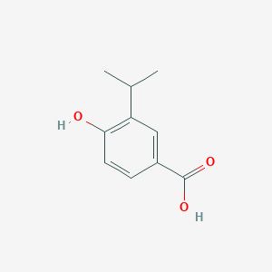 molecular formula C10H12O3 B3331824 4-Hydroxy-3-isopropylbenzoic acid CAS No. 859034-02-9