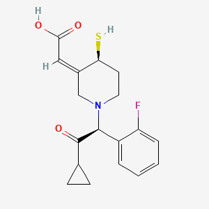 molecular formula C18H20FNO3S B3332008 UNII-CBH764R26K CAS No. 866761-68-4